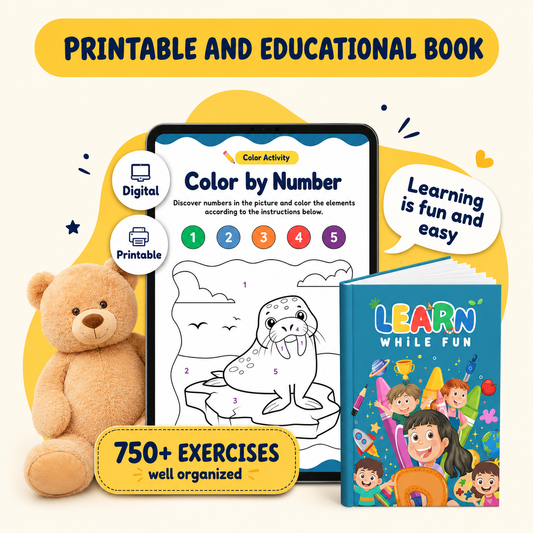 Complete Printable Learning Bundle for Kids