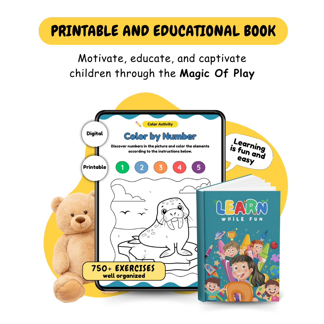 Complete Printable Learning Bundle for Kids