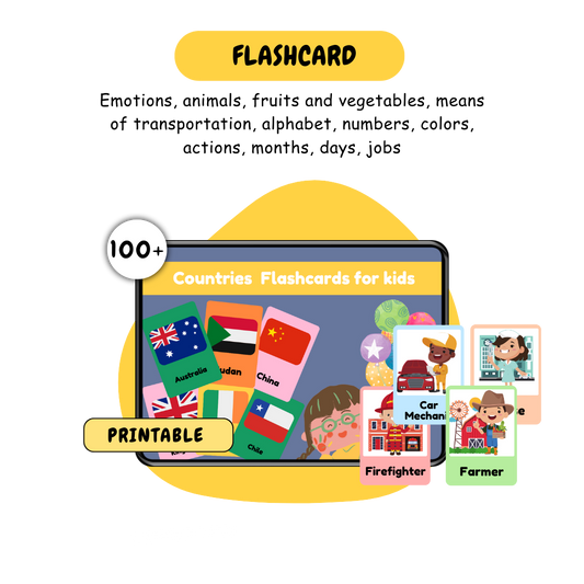 100+ Educational Flashcards for Kids